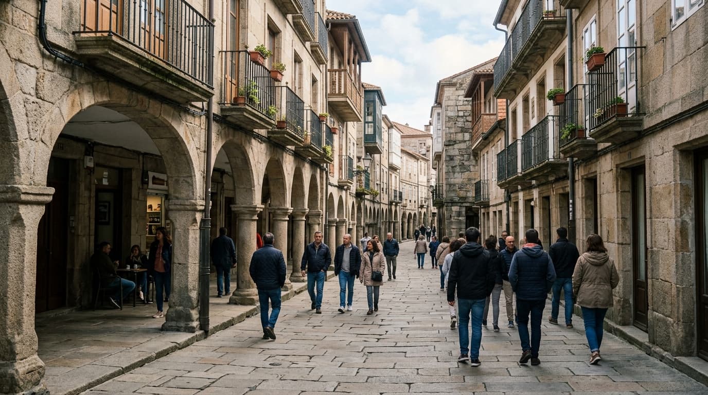 Casco histórico de Santiago de Compostela
